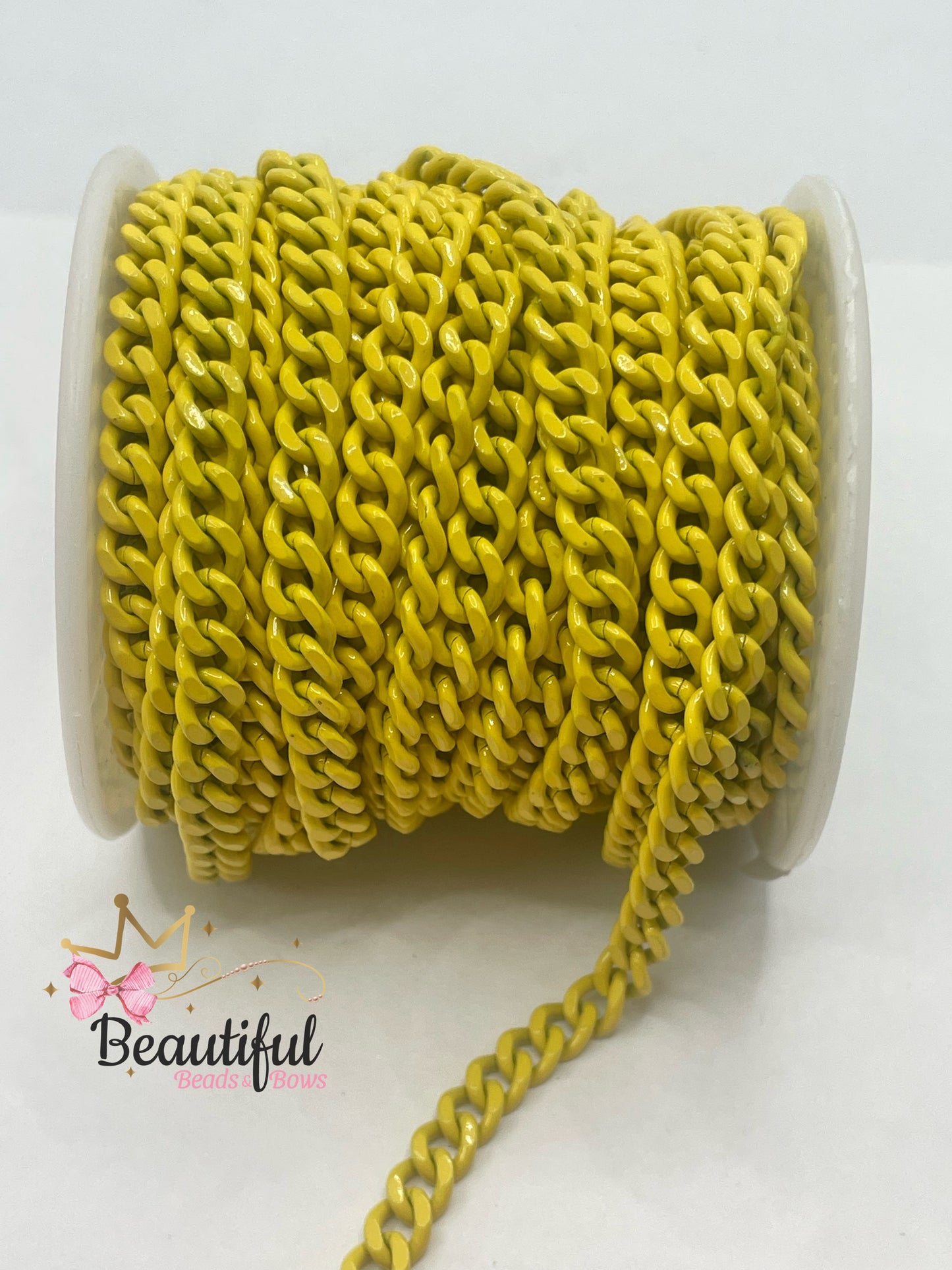 Enamel Cuban Style Chain Ft.