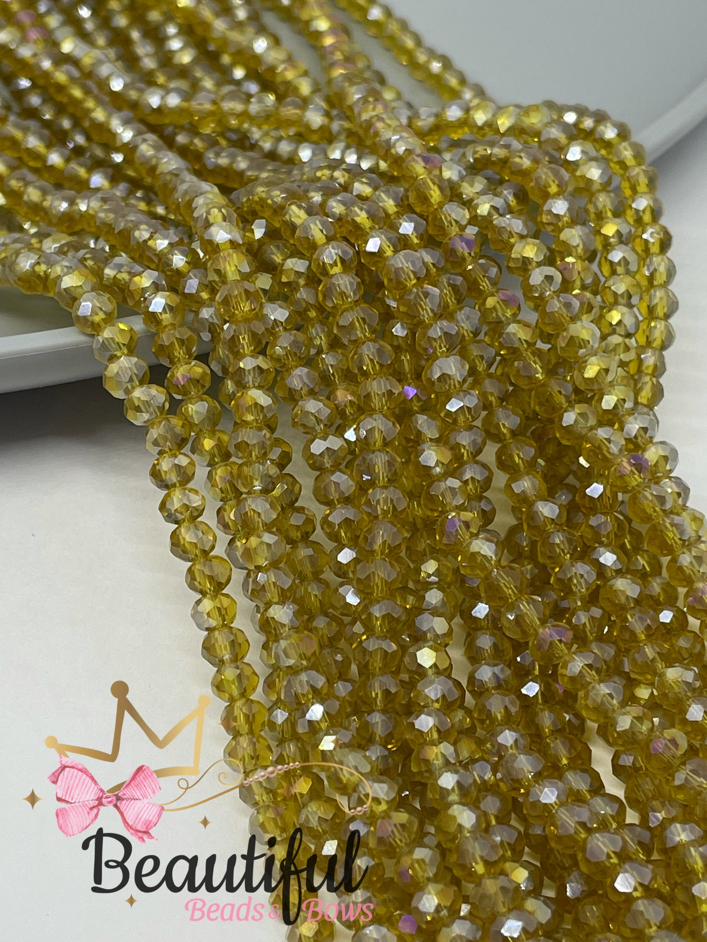 Cristal Rondelle 4mm