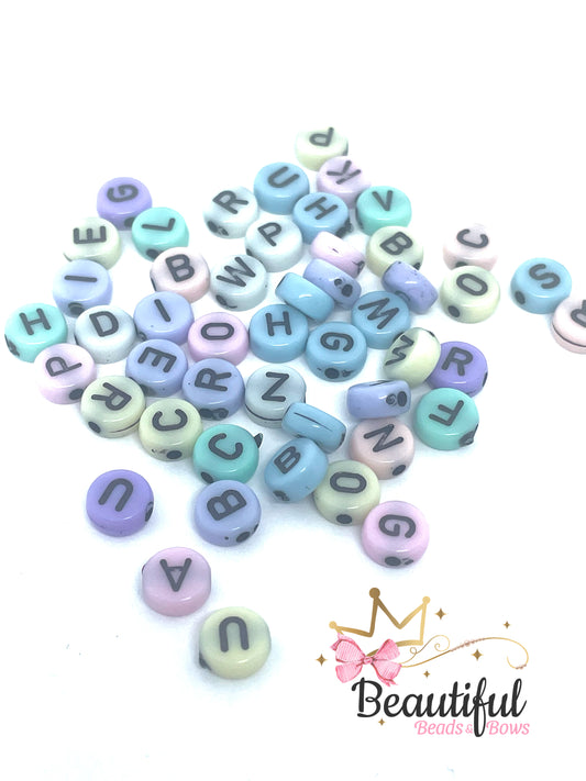 Acrylic Letter Beads